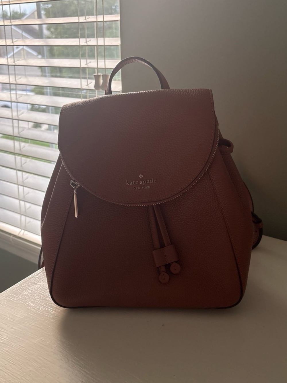 Brand New and Never used!! Kate Spade Brown Leather Backpack